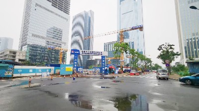 中国十九冶富润天府新区总部大楼消防及防排烟工程项目--国晋消防工程案例