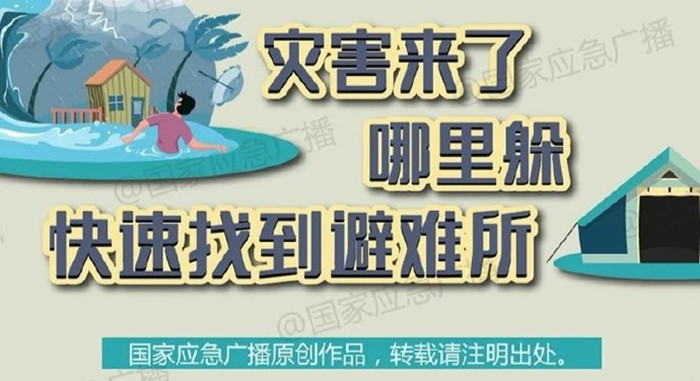 灾害来了哪里躲？快速找到应急避难所700