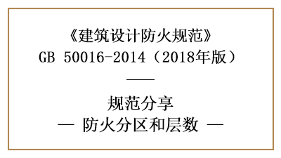 防火设计中民用建筑的防火分区应符合什么要求？—四川国晋消防分享