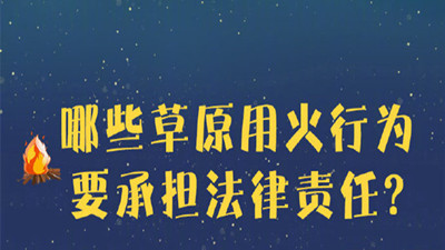 哪些草原用火行为要承担法律责任？--四川国晋消防