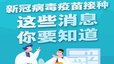 新冠病毒疫苗接种，这些消息你要知道？--四川国晋消防