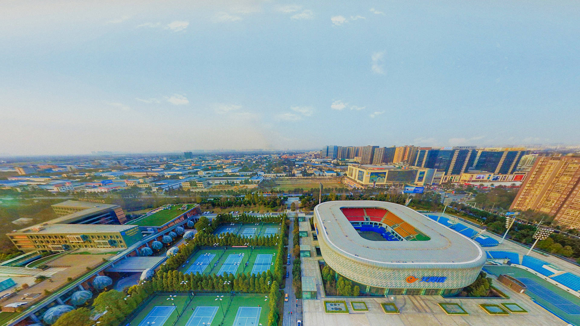 四川川投国际网球中心开发有限责任公司中心赛场-----国晋消防评估案例